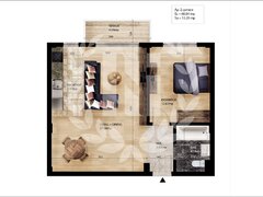 Pantelimon, apartament 2 camere, bloc finalizat